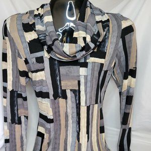 Scapa Lauren Perre 'Scowl Neck' Long Sleeve Blouse